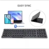 Bàn phím Bluetooth gập Jomaa có số, cho laptop, tablet, phone - 204.600₫ 2