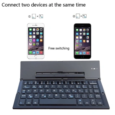 Bàn phím Bluetooth gấp Jomaa không dây, sạc lại, bỏ túi cho điện thoại và Pad - Giá 751.062₫ 6