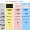 Bàn phím Bluetooth Goojodoq Gen 2 10 inch 3 trong 1 - Chuột nhẹ không dây dùng cho iPad Samsung Xiaomi - Giá chỉ 139k 2