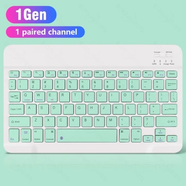 Bàn phím Bluetooth Goojodoq Gen 2 10 inch 3 trong 1 - Chuột nhẹ không dây dùng cho iPad Samsung Xiaomi - Giá chỉ 139k