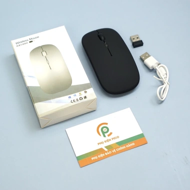 Bàn phím Bluetooth hồng nhẹ + chuột không dây di động cho iPad, Android, Laptop Samsung, Xiaomi - Giá 139.000 VND