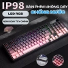 Bàn Phím Bluetooth IP98 LED RGB, núm tùy chỉnh, PBT cao cấp, chống thấm, gõ êm, BH12T - 519k