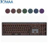 Bàn phím Bluetooth Jomaa RGB không dây, kích thước đầy đủ, sạc lại, đèn nền cho PC & Tablet - 694,100₫
