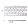 Bàn Phím Bluetooth K5: Bấm Êm, Pin Trâu, MacBook, Mỏng Nhẹ, Tương Thích Đa Thiết Bị 4