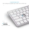 Bàn Phím Bluetooth K5: Bấm Êm, Pin Trâu, MacBook, Mỏng Nhẹ, Tương Thích Đa Thiết Bị 5