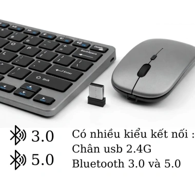 Bàn phím Bluetooth không dây 2.4G 10 inch + chuột không dây V780 Giá 280.000₫ 4 Bàn phím Bluetooth không dây 2.4G 10 inch + chuột không dây V780 Giá 280.000₫ 4
