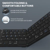 Bàn phím Bluetooth không dây 3 thiết bị - sạc lại cho điện thoại, máy tính bảng, Windows, 737k 3