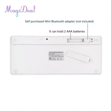 Bàn phím Bluetooth không dây 78 phím Slim Hàn Quốc – Nhẹ, giá 240.900₫ 3