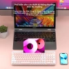 Bàn phím Bluetooth không dây cao cấp, 2 chế độ, phím tròn cho điện thoại và máy tính bảng - Giá ưu đãi 452.229₫ 3