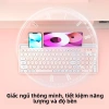 Bàn phím Bluetooth không dây cao cấp, 2 chế độ, phím tròn cho điện thoại và máy tính bảng - Giá ưu đãi 452.229₫ 4