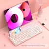 Bàn phím Bluetooth không dây cao cấp, 2 chế độ, phím tròn cho điện thoại và máy tính bảng - Giá ưu đãi 452.229₫ 9