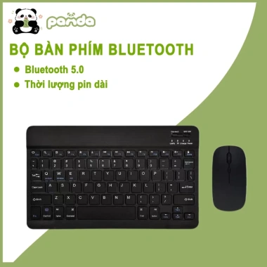 Bàn phím Bluetooth không dây + Chuột mini 10 inch, bộ đồ đa năng, giảm còn 79.000₫