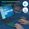 Bàn phím Bluetooth không dây LED nền, tương thích iPad Android - Giá chỉ 78.900 VND 2