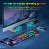 Bàn phím Bluetooth không dây LED nền, tương thích iPad Android - Giá chỉ 78.900 VND 3