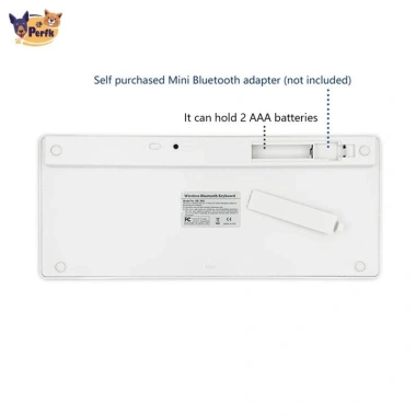 Bàn phím Bluetooth không dây Mini 78 phím Hàn Quốc - Tiết kiệm năng lượng