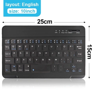 Bàn phím Bluetooth không dây mini cho Android iOS Windows 7-10 inch - Giá chỉ 184.800 VND