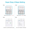 Bàn phím Bluetooth không dây mini cho Android iOS Windows 7‑10 inch, giá ưu đãi 184.800đ 9