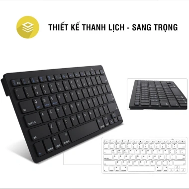 Bàn Phím Bluetooth Không Dây Mini K1.000 - Nhỏ Gọn, Dùng cho Laptop & Điện Thoại, Giá 231.980₫
