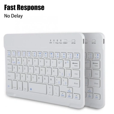 Bàn phím Bluetooth không dây mỏng giảm ồn, đa thiết bị Windows Android iOS Mac PC - 121.000₫ 9