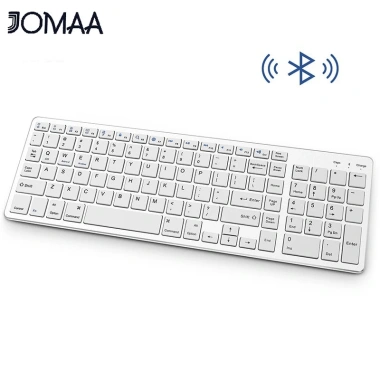 Bàn Phím Bluetooth Không Dây Sạc Lại, Đầy Đủ Cho Laptop, PC và Máy Tính Bảng - Giá 517k