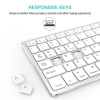 Bàn Phím Bluetooth Không Dây Sạc Lại, Đầy Đủ Cho Laptop, PC và Máy Tính Bảng - Giá 517k 5