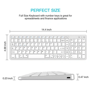Bàn Phím Bluetooth Không Dây Sạc Lại, Đầy Đủ Cho Laptop, PC và Máy Tính Bảng - Giá 517k 6 Bàn Phím Bluetooth Không Dây Sạc Lại, Đầy Đủ Cho Laptop, PC và Máy Tính Bảng - Giá 517k 6