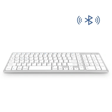 Bàn Phím Bluetooth Không Dây Sạc Lại, Đầy Đủ Cho Laptop, PC và Máy Tính Bảng - Giá 517k