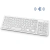 Bàn Phím Bluetooth Không Dây Sạc Lại, Đầy Đủ Cho Laptop, PC và Máy Tính Bảng - Giá 517k 10