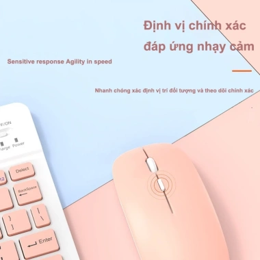 Bàn phím Bluetooth không dây siêu mỏng, sạc lại, cho PC, laptop, điện thoại - 69.000VND 2