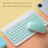 Bàn phím Bluetooth không dây siêu mỏng, sạc lại, cho PC, laptop, điện thoại - 69.000VND 9