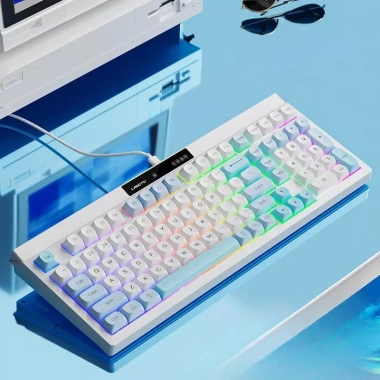 Bàn phím Bluetooth Langtu L102 LED RGB - Gõ êm, giảm giá 339k, giá gốc 440.7k