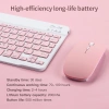 Bàn phím Bluetooth Mini 5.0 + Chuột không dây – Bộ cho iPhone, iPad, Laptop, 79.000₫ 7