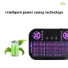 Bàn phím Bluetooth Mini A8 2.4G - Chế độ kép, cầm tay, đèn nền, touchpad, điều khiển từ xa cho Windows & Android TV - Giá ưu đãi 146.300₫ 4