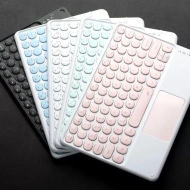 Bàn phím Bluetooth mini kèm Touchpad – Laptop, iPad, Tablet, Điện thoại – Giá 300.000₫