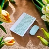 Bàn phím Bluetooth Mini không dây Bluetooth 5.0 + chuột, bộ cho điện thoại và máy tính - Giá ưu đãi 132.000₫ 7
