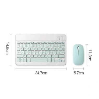 Bàn phím Bluetooth mini không dây cho Android + chuột combo, giá chỉ 75.000 VND 9 Bàn phím Bluetooth mini không dây cho Android + chuột combo, giá chỉ 75.000 VND 9