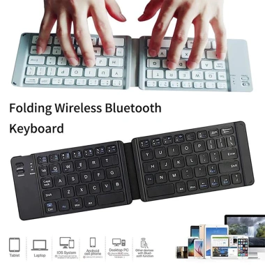 Bàn phím Bluetooth mini không dây, sạc lại cho iPhone, iPad, máy tính bảng 344.300₫