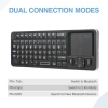 Bàn phím Bluetooth Mini Rii K06 2.4GHz, đèn nền, IR Touchpad cho Android TV Box, Mac, Laptop, Windows - 709.082₫ 3