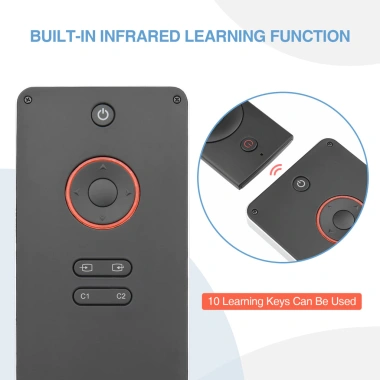 Bàn phím Bluetooth Mini Rii K06 2.4GHz, đèn nền, IR Touchpad cho Android TV Box, Mac, Laptop, Windows - 709.082₫ 4