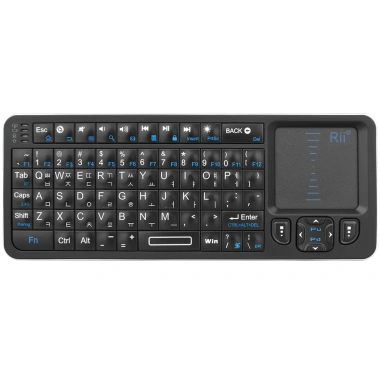 Bàn phím Bluetooth Mini Rii K06 2.4GHz, đèn nền, IR Touchpad cho Android TV Box, Mac, Laptop, Windows - 709.082₫ 7
