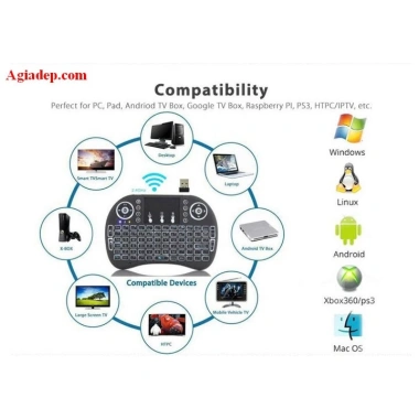 Bàn phím Bluetooth mini wireless kiêm chuột i8 pin sạc lithium - tương thích điện thoại, laptop, tablet, giá chỉ 95.000đ 5 Bàn phím Bluetooth mini wireless kiêm chuột i8 pin sạc lithium - tương thích điện thoại, laptop, tablet, giá chỉ 95.000đ 5