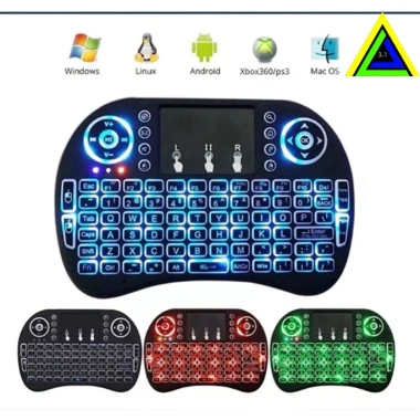 Bàn phím Bluetooth mini wireless kiêm chuột i8 pin sạc lithium - tương thích điện thoại, laptop, tablet, giá chỉ 95.000đ