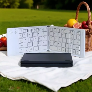 Bàn phím Bluetooth rời gấp gọn, tương thích Windows, Mac, iOS, Android - giá 245k