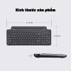 Bàn Phím Bluetooth SIROTECH BK569s - 3 Chế Độ, Không Dây, Tương Thích Điện Thoại, Laptop, PC, Tablet - Giá 320.000₫ 2