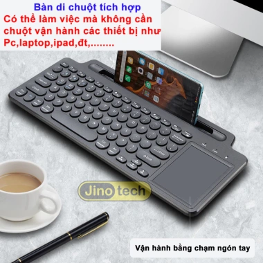 Bàn Phím Bluetooth SIROTECH BK569s - 3 Chế Độ, Không Dây, Tương Thích Điện Thoại, Laptop, PC, Tablet - Giá 320.000₫ 8 Bàn Phím Bluetooth SIROTECH BK569s - 3 Chế Độ, Không Dây, Tương Thích Điện Thoại, Laptop, PC, Tablet - Giá 320.000₫ 8
