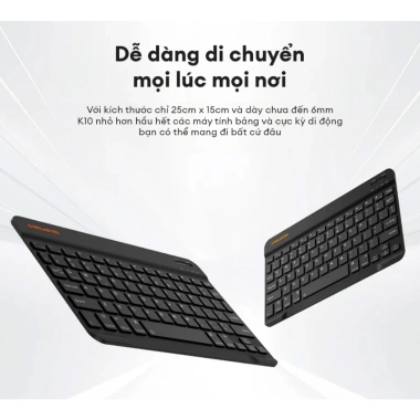 Bàn Phím Bluetooth TECLAST K10 Không Dây Cho Tablet, Điện Thoại, PC - Bảo Hành 12 Tháng, Giá 359.000 VND 4