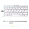 Bàn phím Bluetooth X5B BatoTech không dây thiết kế Macbook, sang trọng, mỏng nhẹ, hiệu năng mạnh, giá 185.000₫ 5