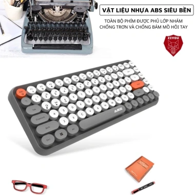 Bàn Phím Bluetooth ZIYOU 308i 2.025 – Thiết Kế Mỏng Đẹp, Tương Thích PC, Tablet Táo – 479k