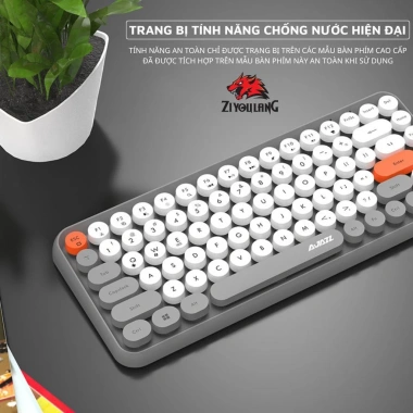 Bàn Phím Bluetooth ZiyouLang 308i Nhỏ Gọn, Không Dây, Win/Mac, Giá 479k 3 Bàn Phím Bluetooth ZiyouLang 308i Nhỏ Gọn, Không Dây, Win/Mac, Giá 479k 3