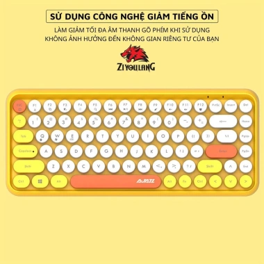 Bàn Phím Bluetooth ZiyouLang 308i Nhỏ Gọn, Không Dây, Win/Mac, Giá 479k 6 Bàn Phím Bluetooth ZiyouLang 308i Nhỏ Gọn, Không Dây, Win/Mac, Giá 479k 6
